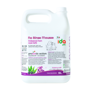 No Rinse Mousse - Professional Foam Wash Refill- Blueberry Crush - 5L