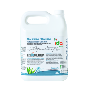 No Rinse Mousse - Professional Foam Wash Refill - Fragrance Free - Hypoallergenic- 5L