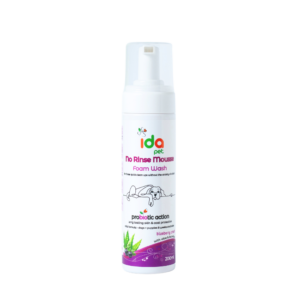 No Rinse Mousse - Foam Wash - Blueberry Crush - Dogs- 200ml