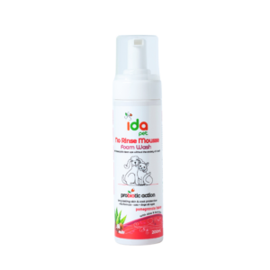 No Rinse Mousse - Foam Wash - Pomegranate Fusion - 200ml