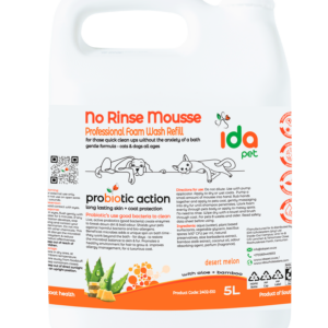 No Rinse Mousse - Professional Foam Wash Refill- Desert Melon - 5L